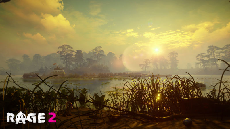 Image shows a watery scene in the game