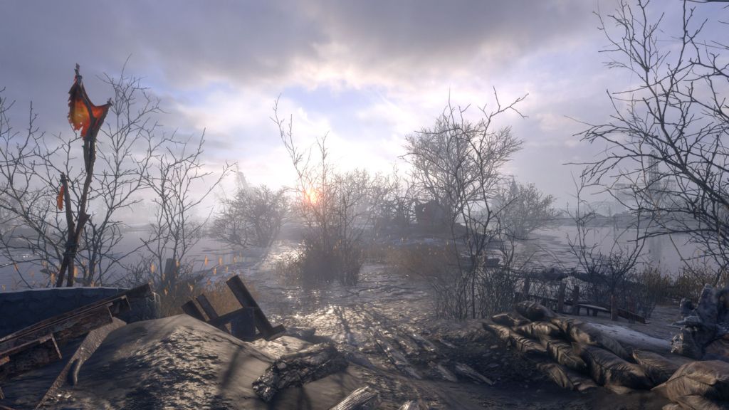 outside scene in Metro