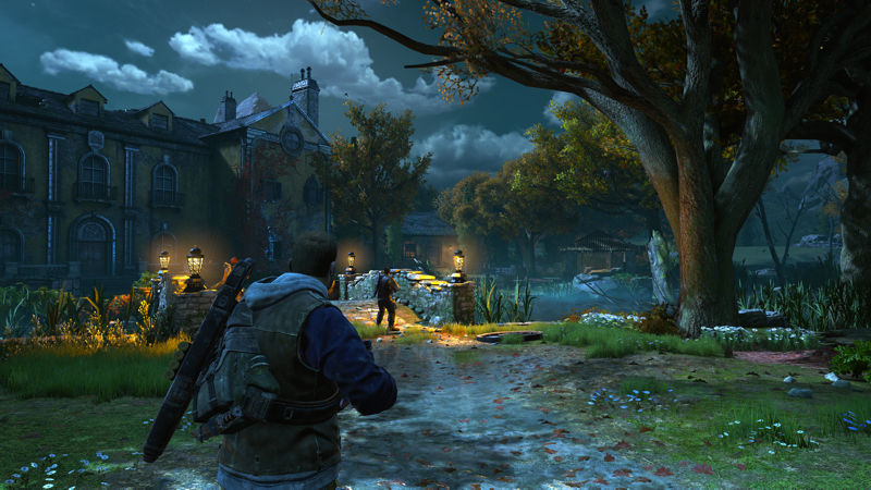 outdoor scenes in Gears 4