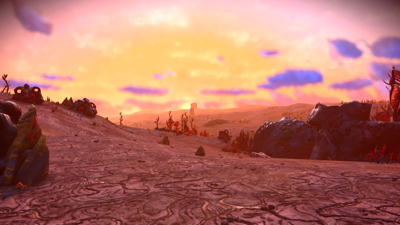 image showing a desert type world