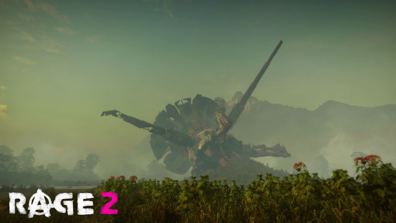 Image showing a large ruined tower