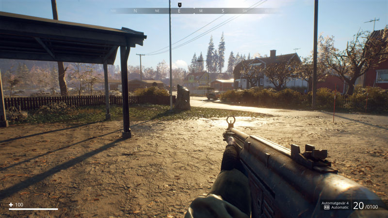 Image showing a village at midday