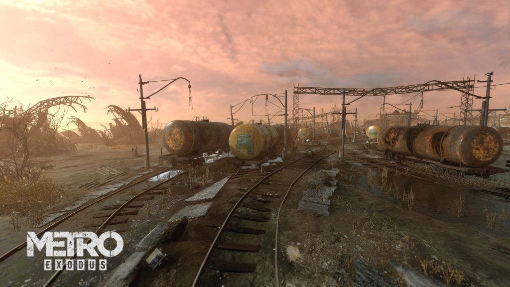 outside scene in Metro