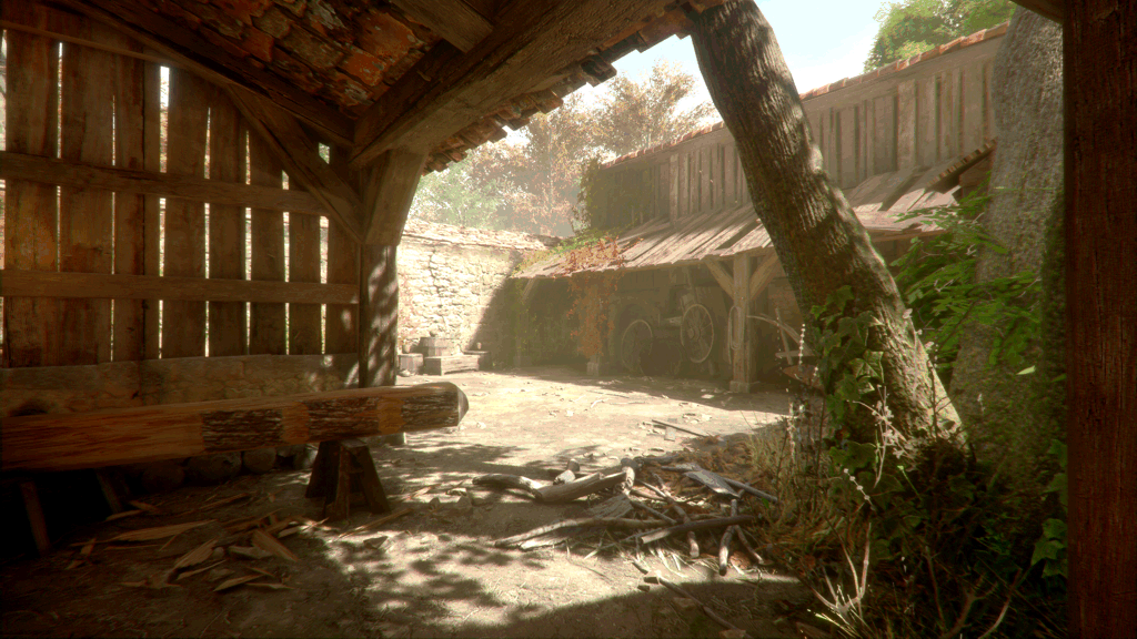 image showing the stables