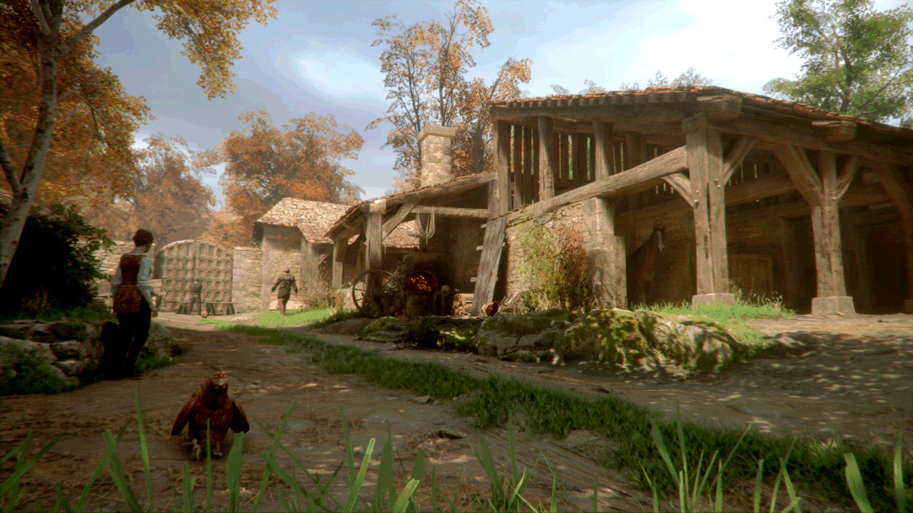 image showing the stables